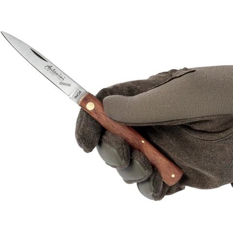 Нож Antonini Pocket Siciliano, cm.17, 420 stainless steel ц:brown