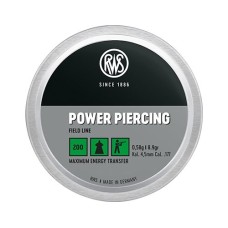 Пульки RWS PowerPiercing 0,58 гр.200 шт кал.4,5 мм