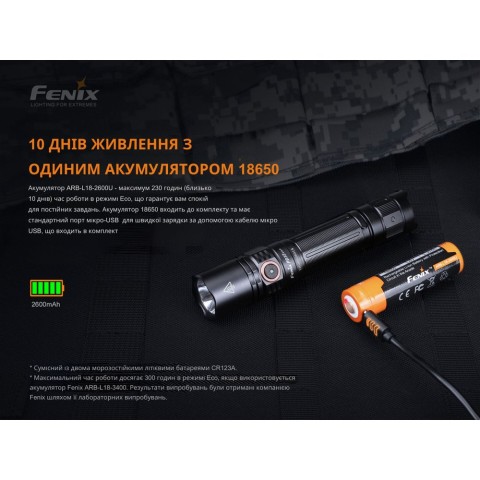 Ліхтар ручний Fenix PD35 V3.0