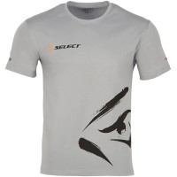 Футболка Select Fish Logo 3XL gray/pink