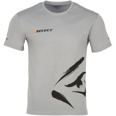 Футболка Select Fish Logo 3XL gray/pink