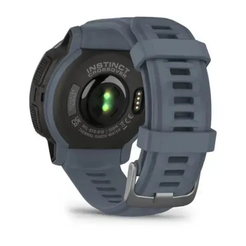 Смарт-годинник Garmin Instinct Crossover блакитний граніт