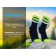 Шкарпетки водонепроникні Dexshell Pro visibility Cycling, р-р L (43-46), з зеленою смугою