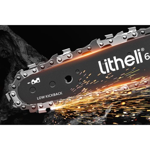 Акумуляторна міні-пила безщіткова, живлення від павербанку (УМБ Litheli Power Bank 10000 mAh, 45 W, 2А в комплекті)