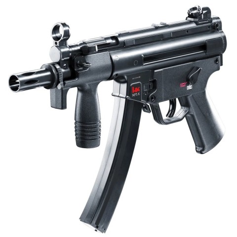 Пистолет-пулемет страйкбольный Umarex Heckler&Koch MP5 K Blowback СО2 кал. 6 мм ВВ