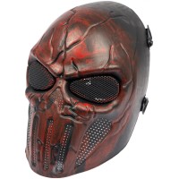 Маска для страйкбола WoSport Disciplinary Mask red