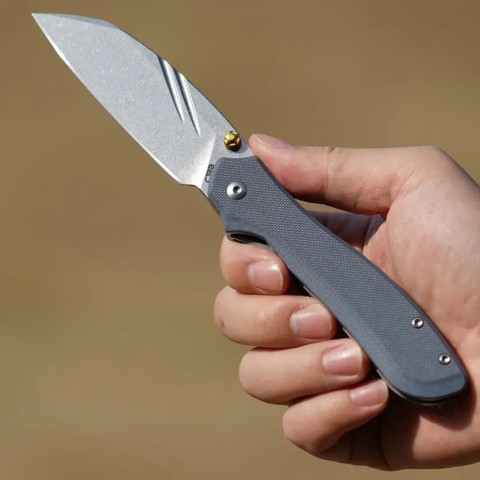 Ніж CJRB Fugly, AR-RPM9, G10 gray