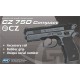 Пистолет страйкбольный ASG CZ 75D Compact Green Gas кал. 6 мм
