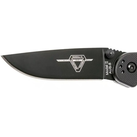 Нож Ontario Knife RAT II AUS-8 BB Black