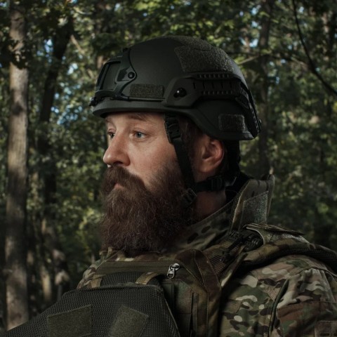 Шолом Ukrarmor Mich 2000. Рівень захисту NIJ IIIA Олива