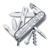 Ніж Victorinox Swiss Army Climber прозорий срібний
