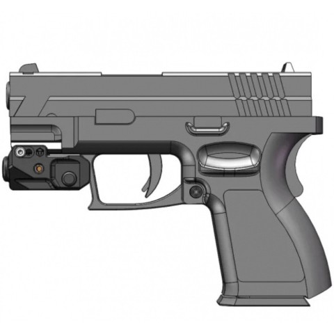 Лазерний цілевказівник Vector Optics Viperay Scrapper пістолетний зелений лазер FDE