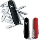 Нож Victorinox Swiss Army Climber Ukraine черно-красный