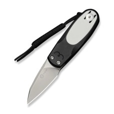 Ніж складаний кишеньковий Civivi Purr, (4.65 см) Nitro-V / G10 чорний/білий