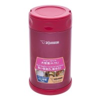 Пищевой термоконтейнер ZOJIRUSHI SW-FCE75PJ 0.75 л ц:малиновый