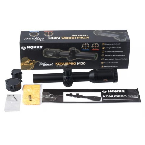 Оптичний приціл Konus KonusPro M-30 1-4x24 30/30 IR