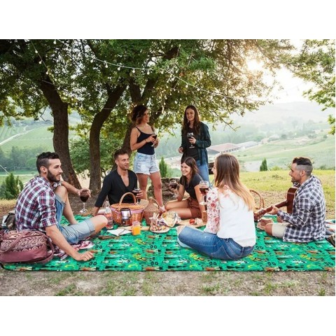 Килимок для пікніку Naturehike NH19D024-Z 200*180 cм, зелений ліс