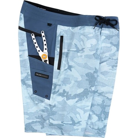Шорты Pelagic Ocean Master Camo Fishing Shorts 32 Slate Fish Camo