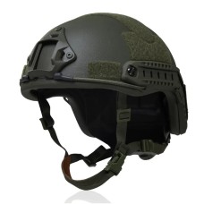 Кевларовий шолом Ukrarmor FAST Team Wendy. Рівень захисту NIJ IIIA Олива
