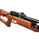 Пневматична Редукторна PCP гвинтівка  Aselkon MX9 Sniper Wood  кал. 4.5