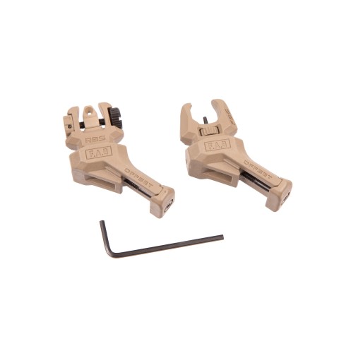 FRBSOST Набір FAB Offset цілик+мушка TAN