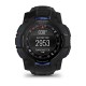Смарт-годинник Garmin Instinct 3 (50 мм) AMOLED чорний/синя блискавка