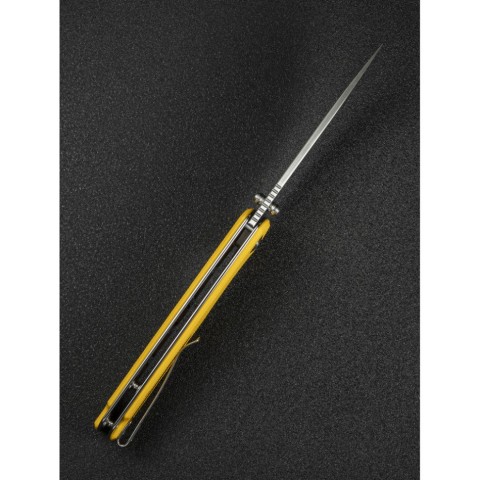 Ніж складаний туристичний Sencut Praktisk, (9.1 см) 9Cr18MoV / G10 жовтий