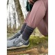Шкарпетки водонепроникні Dexshell Running Lite 2.0 Socks, сірі, розмір L (43-46)