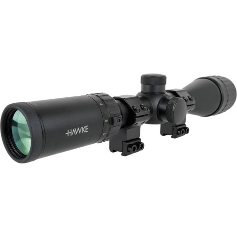 Приціл оптичний Hawke Fast Mount 3-9x40 AO сітка Mil Dot. Кільця на Ластівчин хвіст