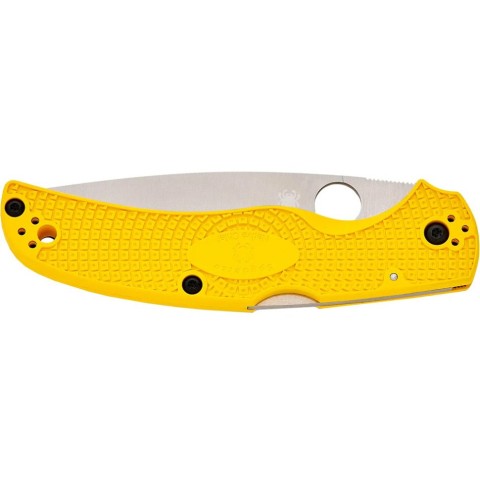Ніж Spyderco Native Chief Lightweight MagnaCut, серрейтор yellow