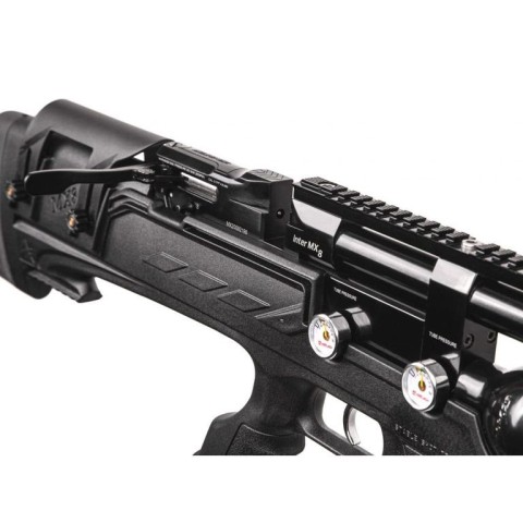 Пневматическая редукторная PCP винтовка Aselkon MX8 Evoc Black