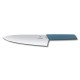 Кухонний ніж Victorinox Swiss Modern Carving лезо 20см широк. з син. ручкою (блістер)