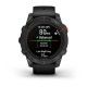 Смарт-часы Garmin fenix 7 Pro Solar Edition сланцево-серые с черным ремешком