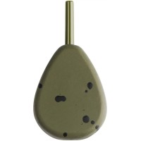 Грузило Brain In-Line Flat Lead 100g 2шт/уп Green