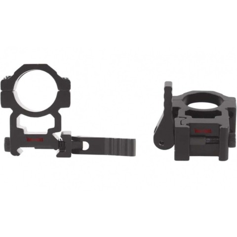 Кільця Vector Optics 25,4 мм швидкоз'ємні високі на Вівер/Пікатіні