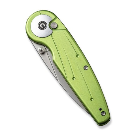 Ніж складаний туристичний Civivi Starflare, (8.4 см) Nitro-V / Aluminum зелений