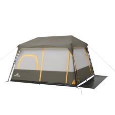 Намет шестимісний Naturehike Cape 8.4 CNK2450WS050 з швидким розкриттям, сіро-коричневий