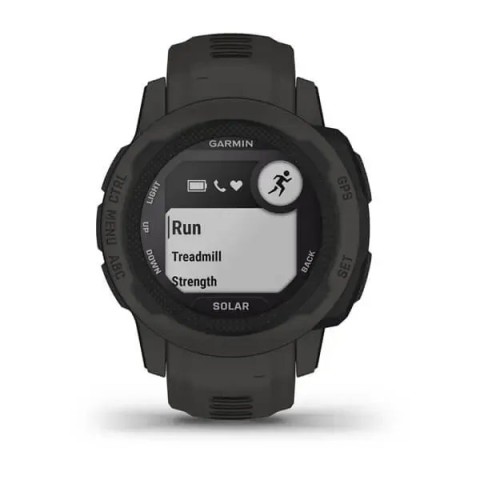 Смарт-годинник Garmin Instinct 2S Solar графітовий