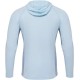 Реглан Favorite Hooded Jersey Basic S Sun protect Light Blue