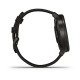 Смарт-годинник Garmin vivomove Style із графітовим корпусом та чорним ремінцем