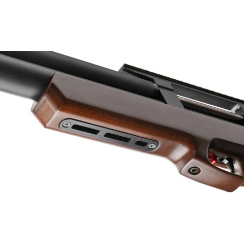 Пневматическая винтовка Raptor 3 Long HP PCP кал. 4.5 мм. M-LOK. Коричневый (чехол в комплекте)