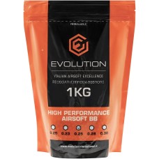 Страйкбольные шарики Evolution 0,25 High Performance BB 6 мм ц:white