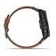 Смарт-часы Garmin epix Pro Gen 2 Sapphire Edition (51 мм) карбоново-серые титановые DLC с каштановым кожаным ремешком