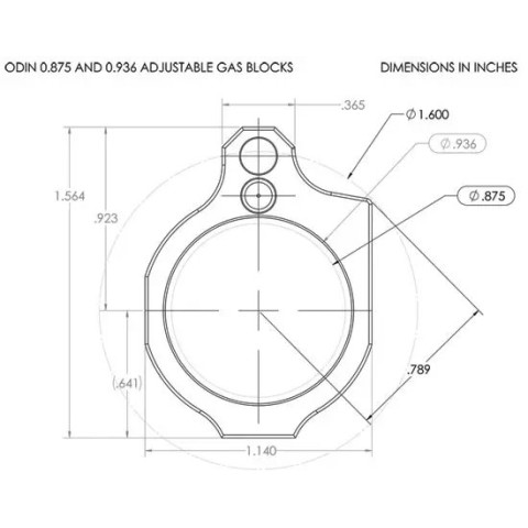 Газблок ODIN .750