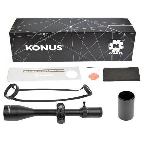 Оптичний приціл KONUS ABSOLUTE 5-40x56 ED 1/2 MIL-DOT IR