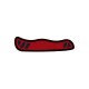 Накладка на ніж Victorinox 111мм red,black передня з лого (V+)