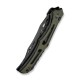 Ніж складаний туристичний Civivi Biophase, (8.9 см) Nitro-V / Aluminum & G10 чорно-зелений