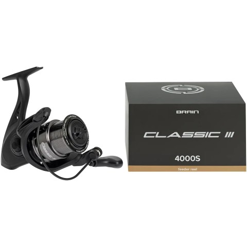 Катушка Brain Classic III Feeder 4000S 4+1BB 4.9:1