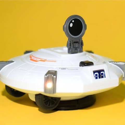 Танк OTAMANKO з рухомою мішенню SPACE BATTLE Сірий