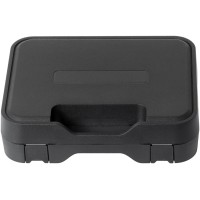 Кейс MEGAline пистолетный 245х177х71mm, пластиковый,клипсы, кубики ц:черный